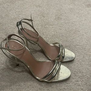 Zara gold sandals